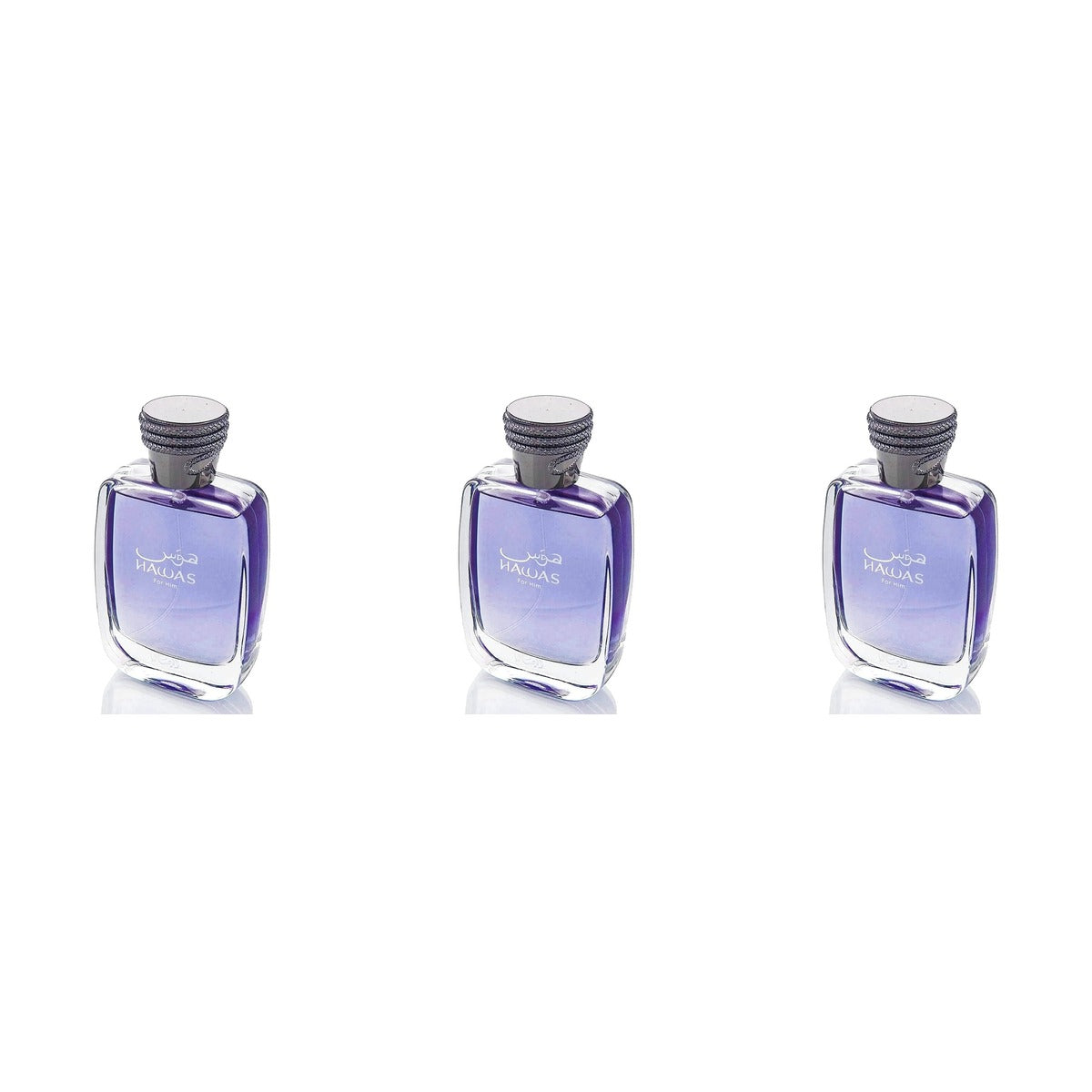 Rasasi Hawas EDP Fresh Aquatic 100ml - Trio - 3 Bottles (20% OFF)