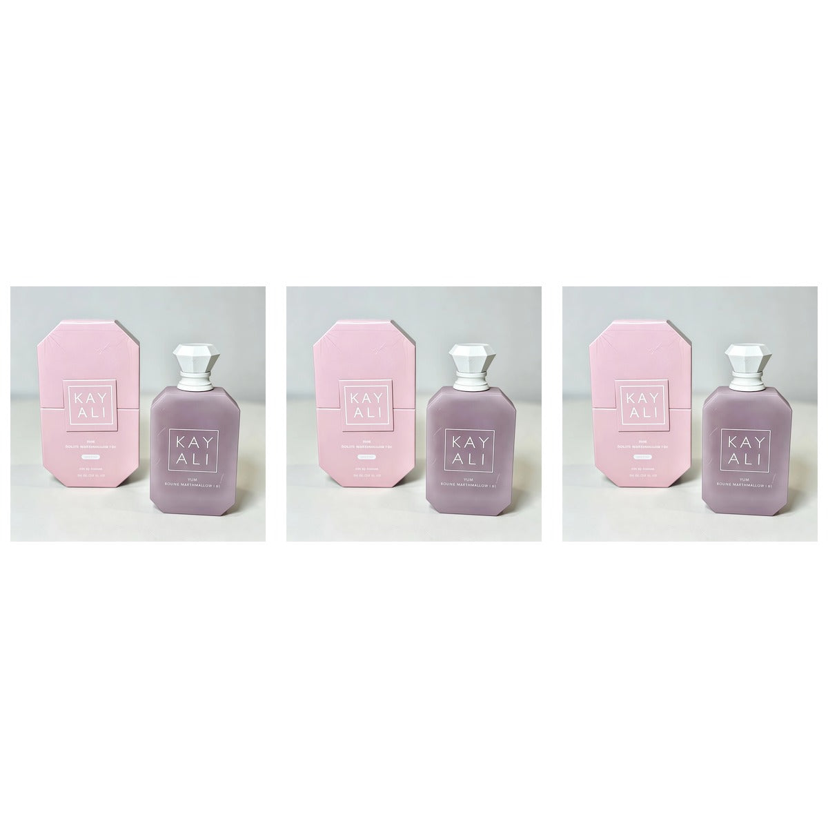 Kayali Yum Boujee Marshmallow 81 EDP 100ml - Trio - 3 Bottles (20% OFF)