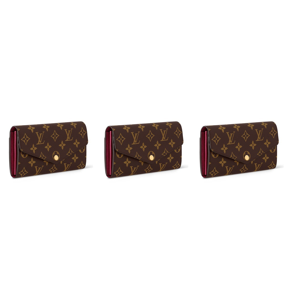Louis Vuitton Portefeuille Sarah Monogram Wallet - Trio - 3 Pieces (20% OFF)