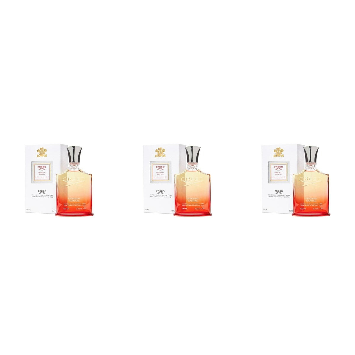 Creed Original santal EDP 100ml - Trio - 3 Bottles (20% OFF)
