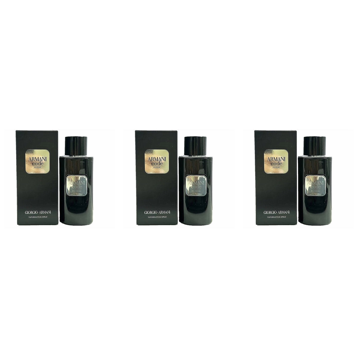 GIORGIO ARMANI Armani Code Elixir EDP 125ml - Trio - 3 Bottles (20% OFF)