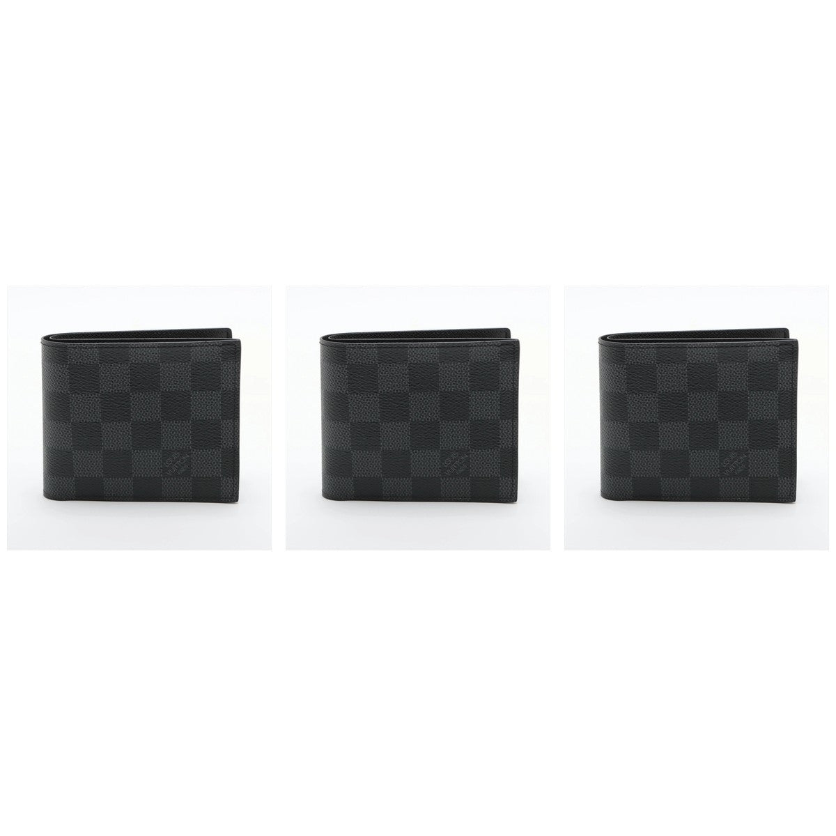 Louis Vuitton Multiple Bifold Wallet Damier Graphi - Trio - 3 Pieces (20% OFF)