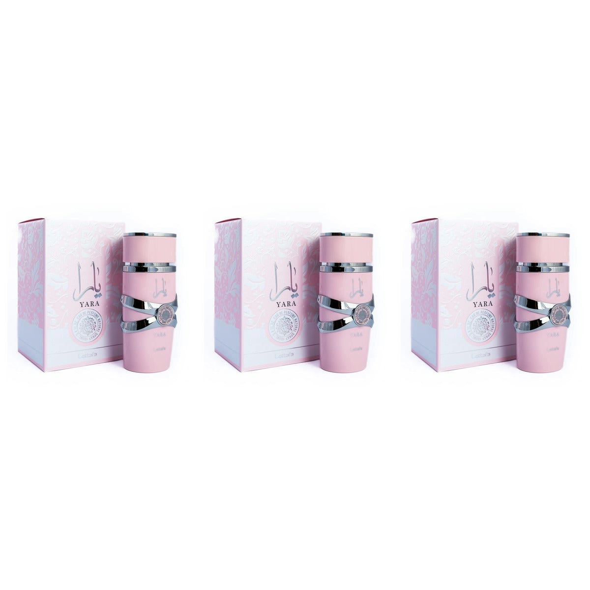 Yara by Lattafa Perfumes EDP 100ml - Trio - 3 Bottles (20% OFF)