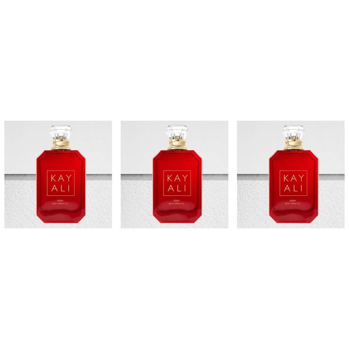 Kayali Eden Juicy Apple 01 EDP 100ml - Trio - 3 Bottles (20% OFF)