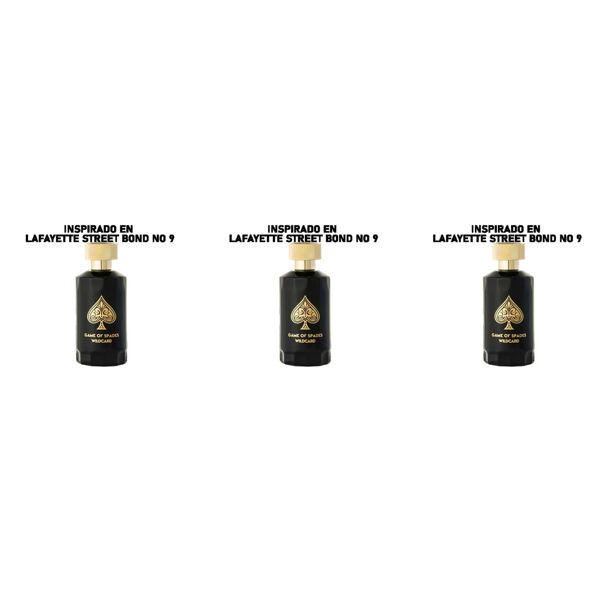 Jo Milano Game of Spades Wildcard Parfum () 100ml - Trio - 3 Bottles (20% OFF)