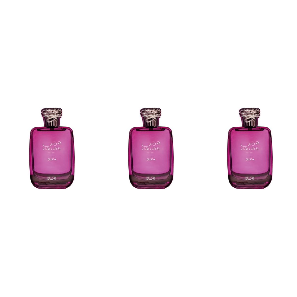 Rasasi Hawas Diva EDP 100ml - Trio - 3 Bottles (20% OFF)