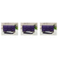 Coach Zip-Around Long Wallet with Strap Purple - Trio - 3 Pieces (20% OFF)