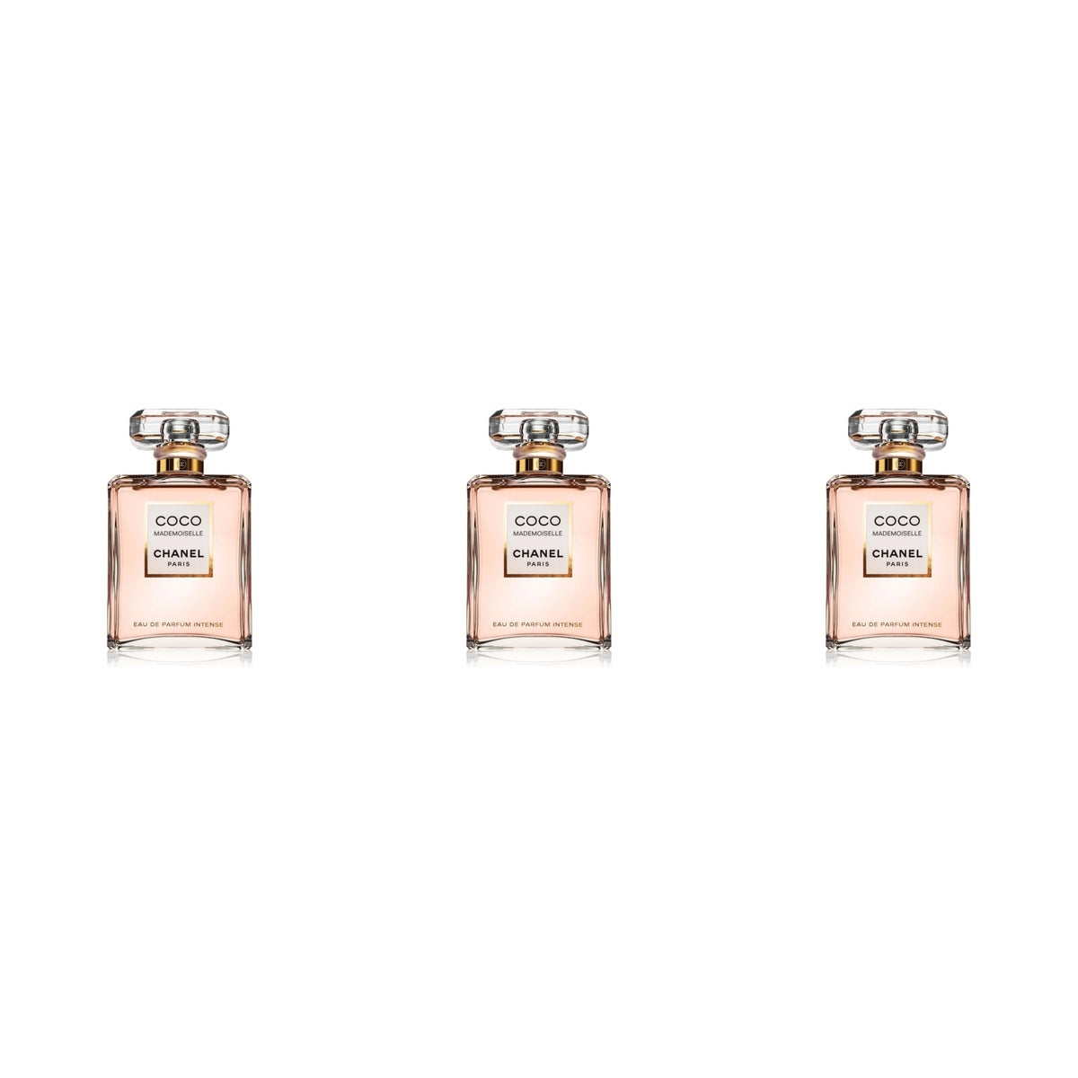 CHANEL Coco Mademoiselle Eau De Parfume EDP 3.4oz - Trio - 3 Bottles (20% OFF)