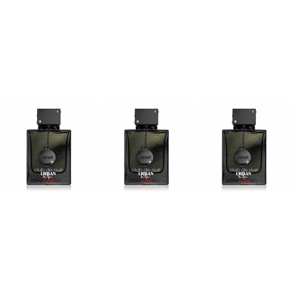 Armaf Club De Nuit Urban Man Elixir EDP 3.6oz - Trio - 3 Bottles (20% OFF)