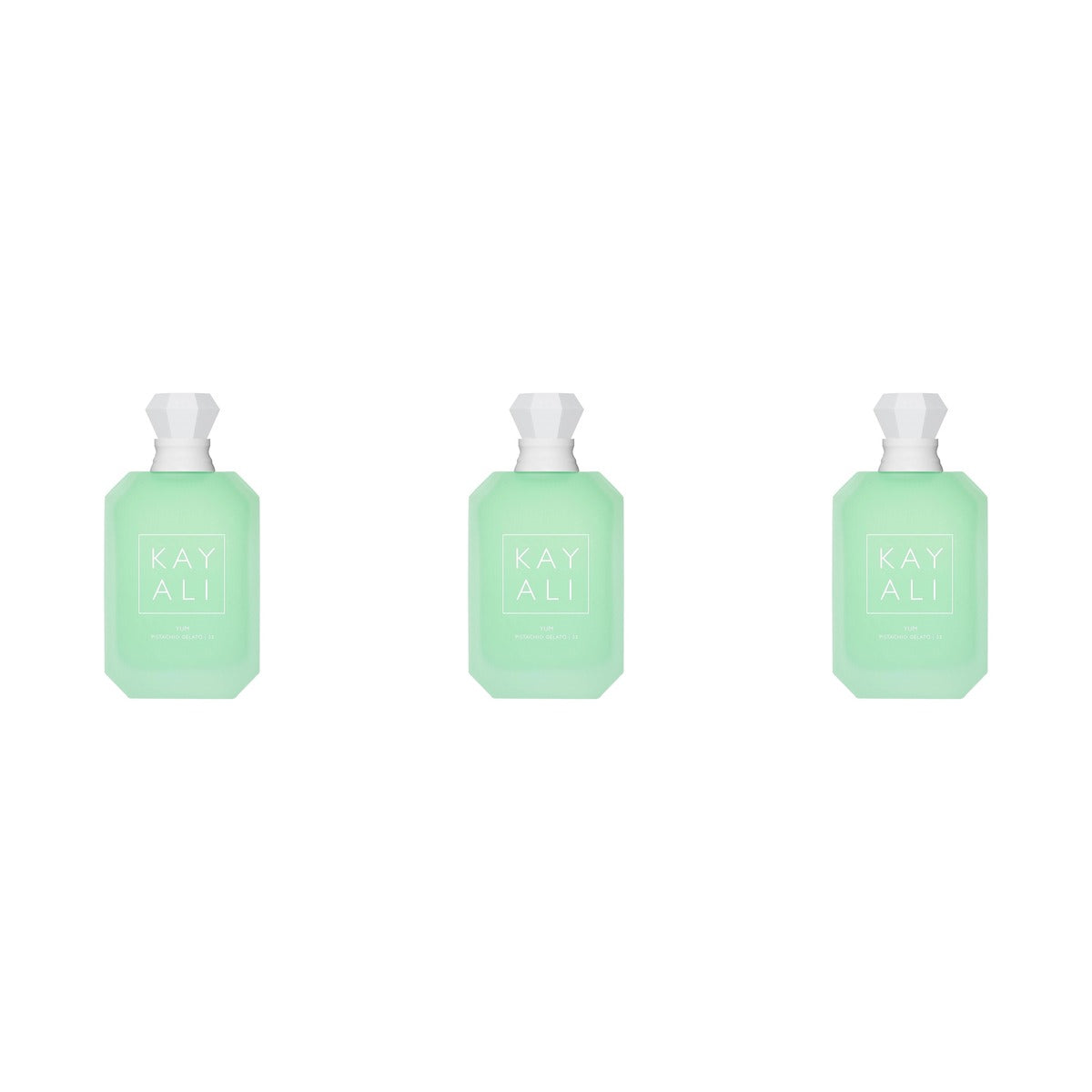 Yum Pistachio Gelato 33 by KAYALI EDP 100ml - Trio - 3 Bottles (20% OFF)