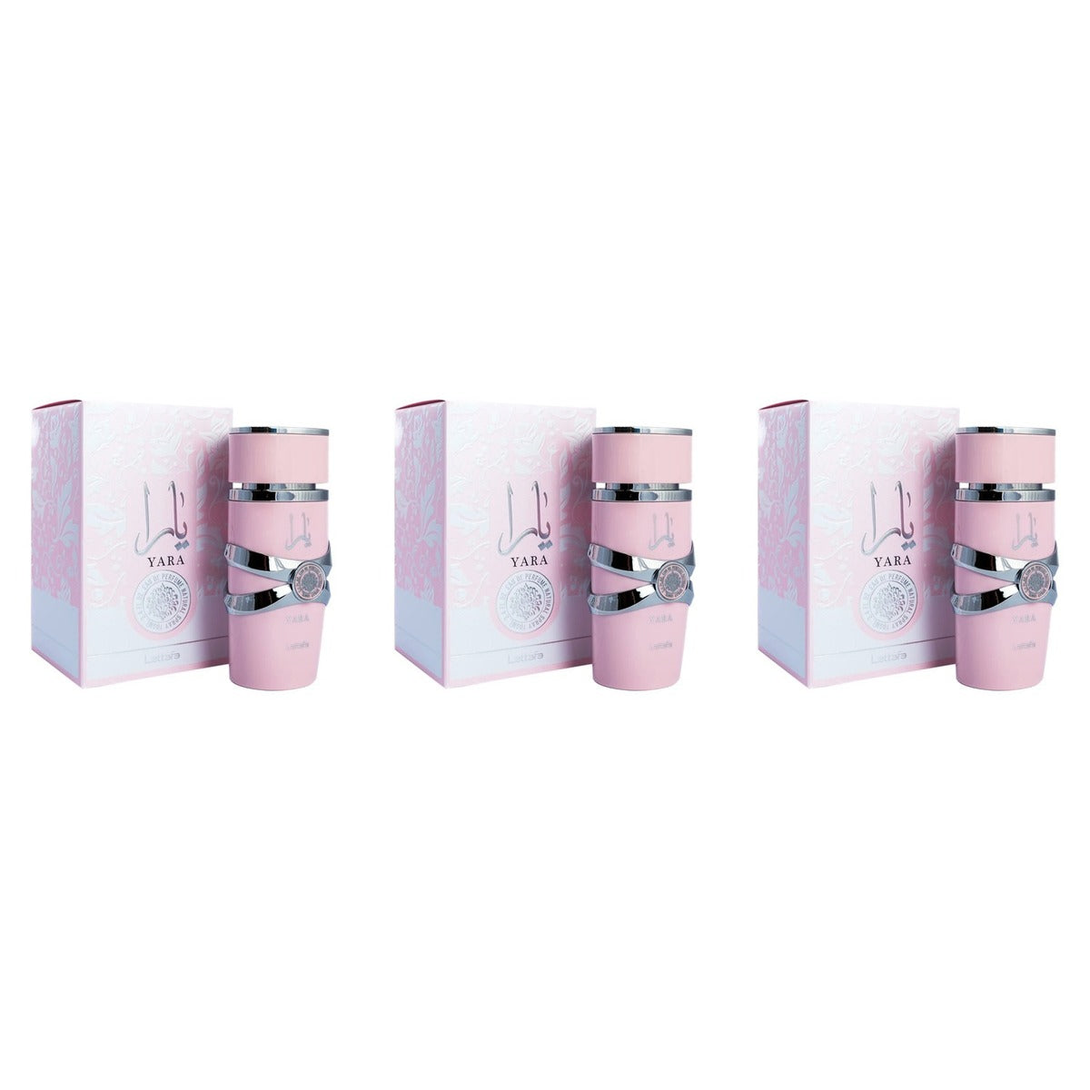 Yara By Lattafa for EDP 100ml - Trio - 3 Bottles (20% OFF)