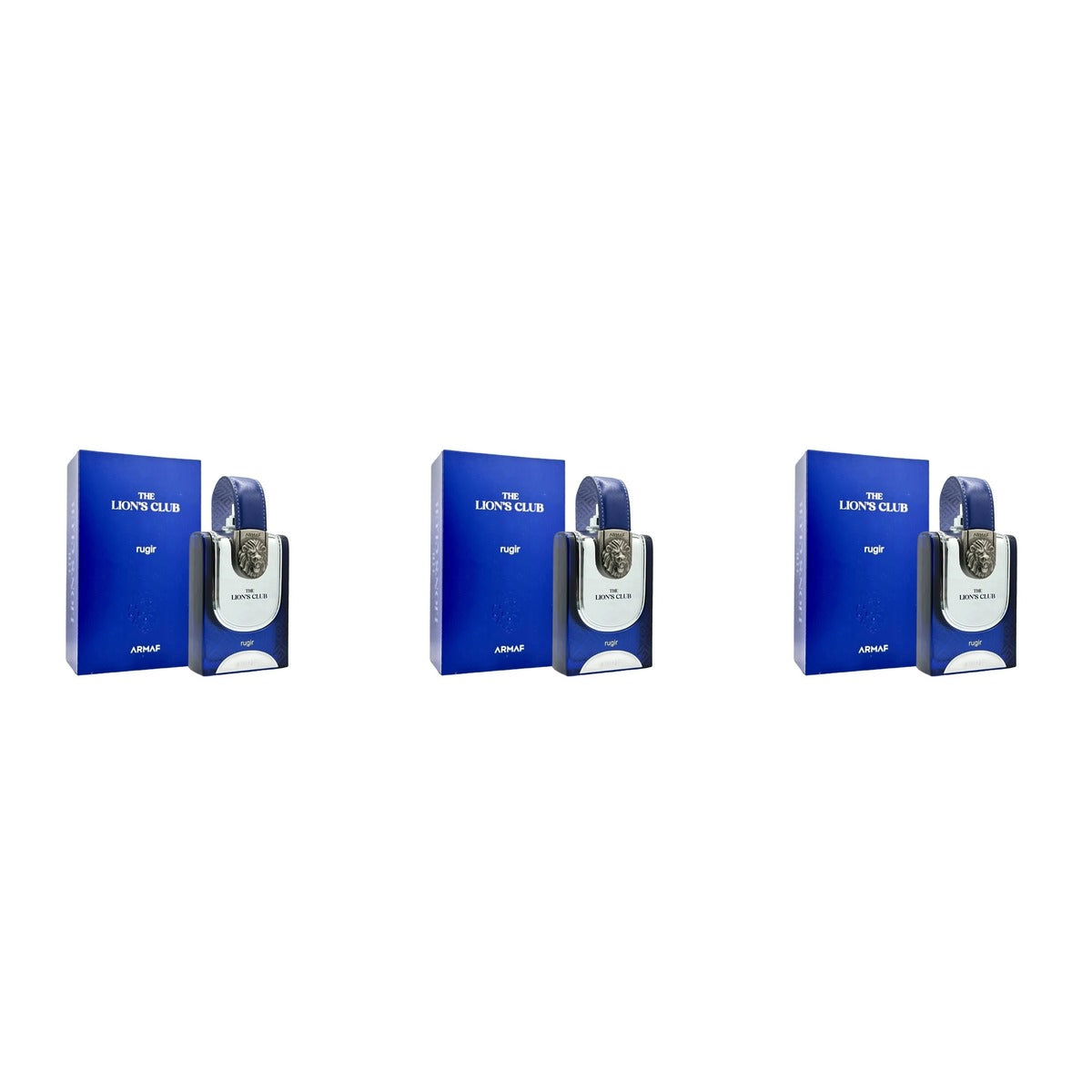 Armaf Lions Club Rugir EDP Fragrances 3.4oz - Trio - 3 Bottles (20% OFF)