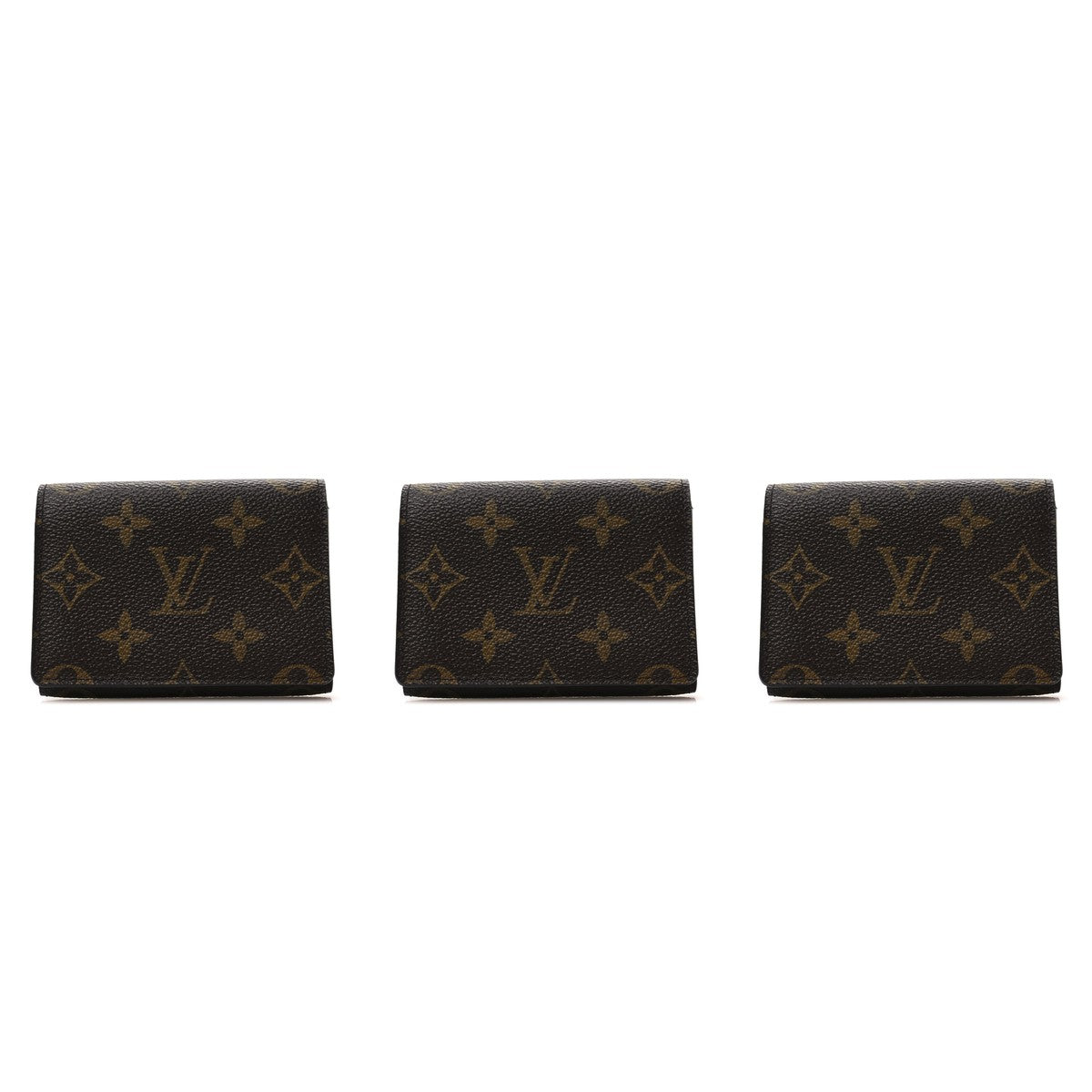 Louis Vuitton Multiple Bifold Wallet Monogram - Trio - 3 Pieces (20% OFF)