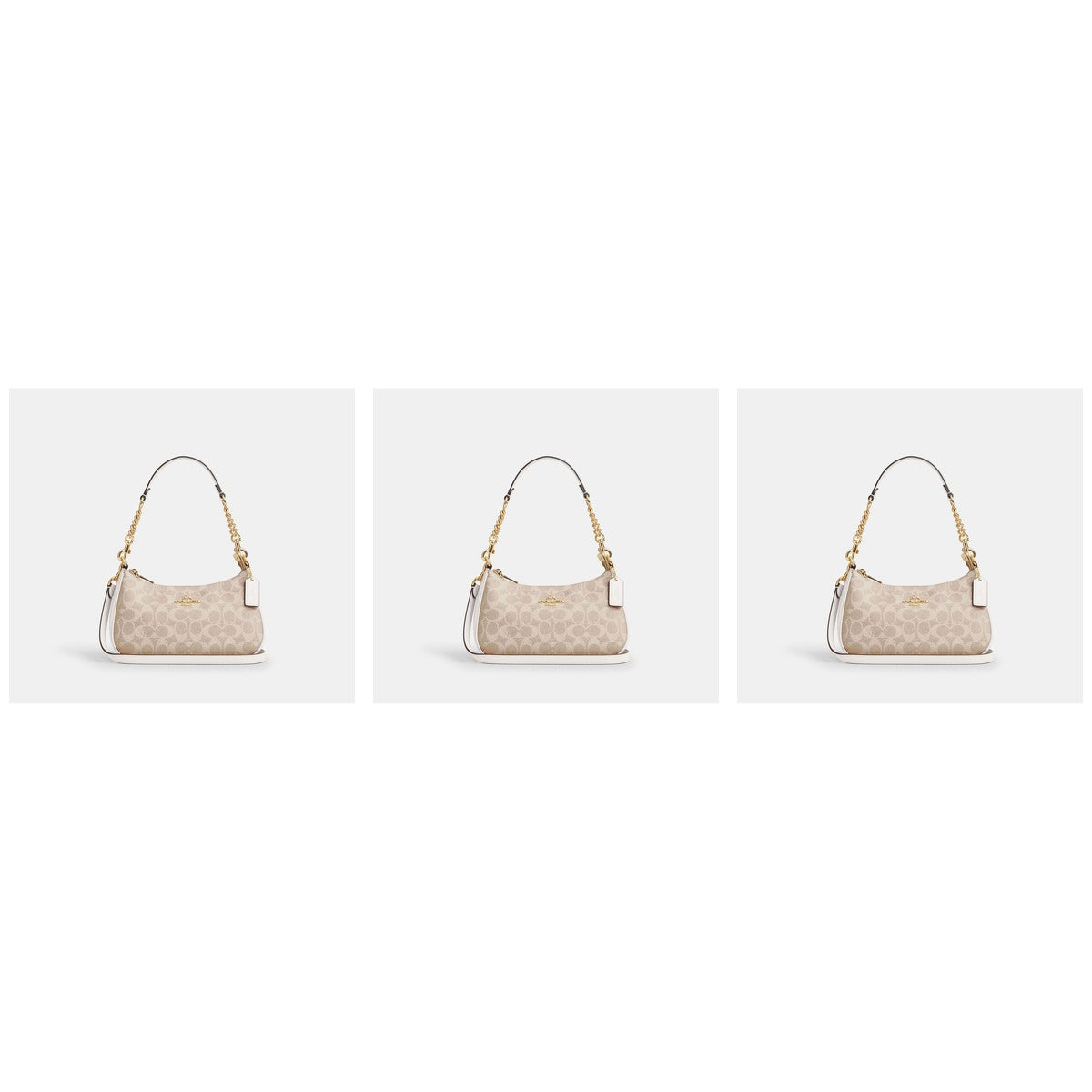 Coach Teri Shoulder Bag Signature Canvas - Trio - 3 Pieces (20% OFF)