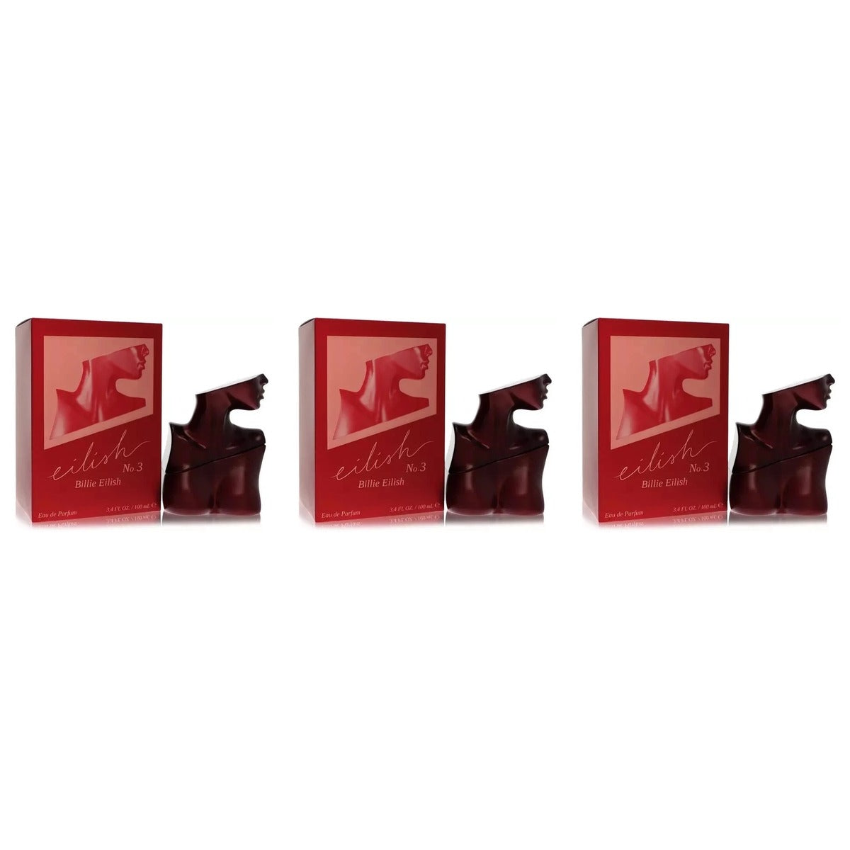 Billie Eilish No. 3 IN BOX EDP 100ml - Trio - 3 Bottles (20% OFF)