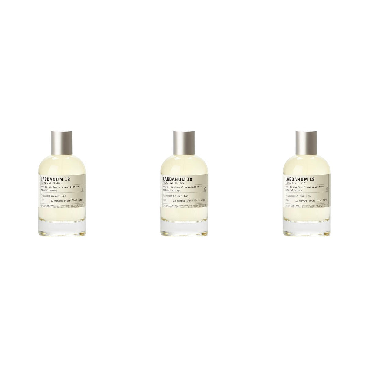 LABDANUM 18 by Le Labo ( ) EDP 100ml - Trio - 3 Bottles (20% OFF)