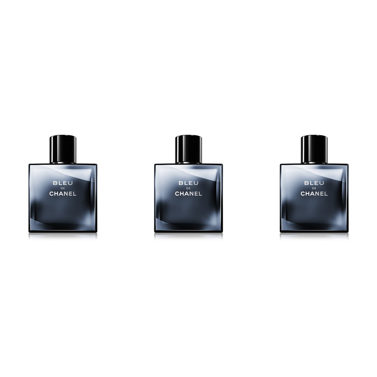 Chanel Bleu De Chanel EDT 100ml - Trio - 3 Bottles (20% OFF)