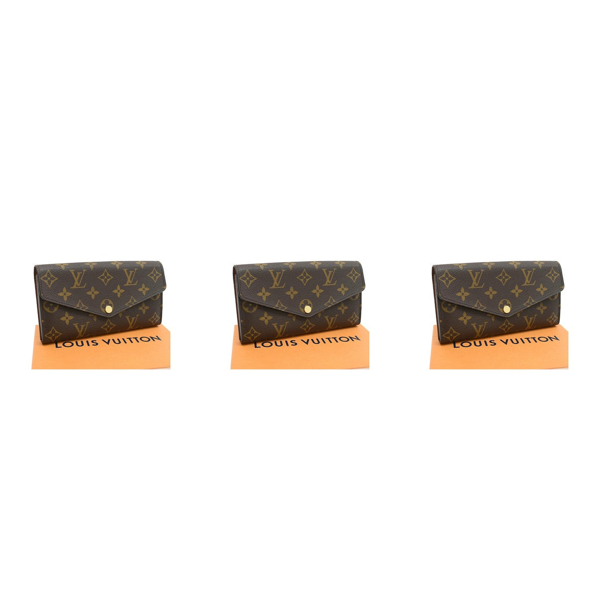Louis Vuitton Sarah Monogram Wallet - Trio - 3 Pieces (20% OFF)